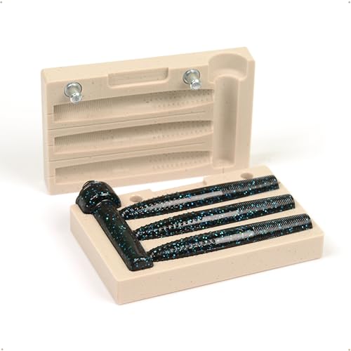 Soft Plastiс Mold Lure Making Injection Molds Fishing Lures Z-Man Finesse TRD 2.75'' Three Cavity