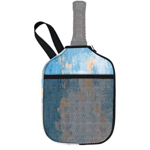 Estuche para palas de pickleball, bolsa de almacenamiento duradera, funda protectora para palas de pickleball, bolsa de manga para raqueta de pickleball, resistente al agua, organizador ligero de