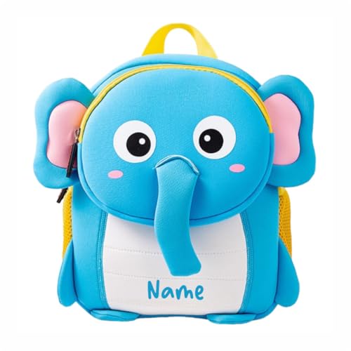 Ahoiikids Personalisierter Kinder-Rucksack - Weicher Plüsch Cartoon mit...