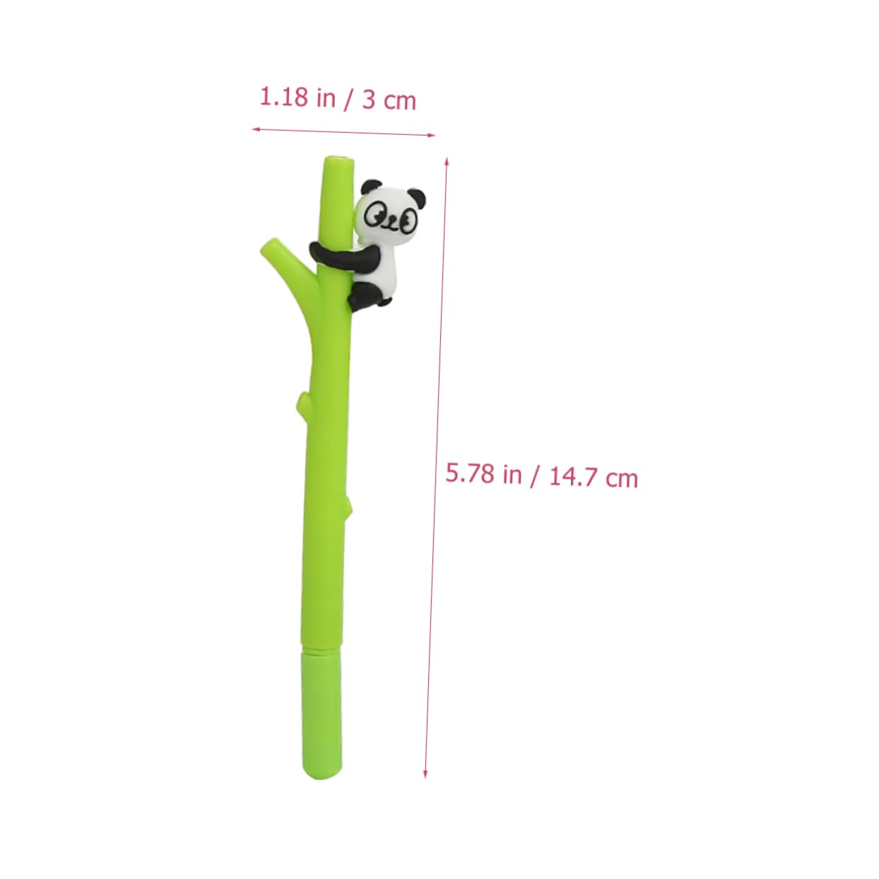5 Set Penna Gel Panda Evidenziatore Penne Per Gatti Bomboniere Per Penne Gel Per Animali Penna A Sfera Recinti Per Animali Regali Premio Per Plastica 10 Pezzi * 5