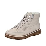 Rieker Damen 74234 Schnürstiefel, Beige, 36 EU