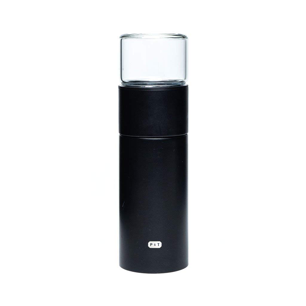P & T Isolierkanne (Schwarz, 300 ml)