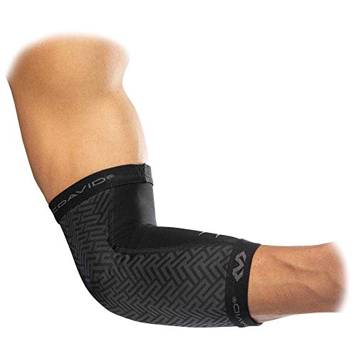 McDavid MDX607 Fitness Elbow Sleeves, Black, Small