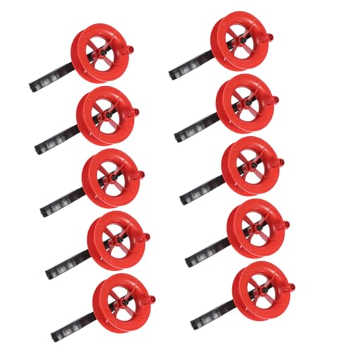 WOONEKY Winch Winder Bulk Plastic Line Wheel Kite Tool for Beach and Lawn Flying