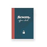 heaven+paper Passwort Buch mit Register als Organizer und Manager der Passwörter I hochwertiges Softcover Notizbuch für Logins & Zugangsdaten