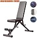 Aprilhp Banco de Musculacion Plegable, Banco Abdominales Banco de Pesas Ajustable Banco...