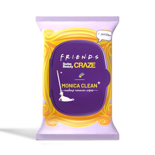 Image of Swiss Beauty Craze Monica Clean Makeup Remover Wipes | Clean & Fresh | Zero Makeup Residue | Soft & Hydrating | 30 Pieces | Easy To Use