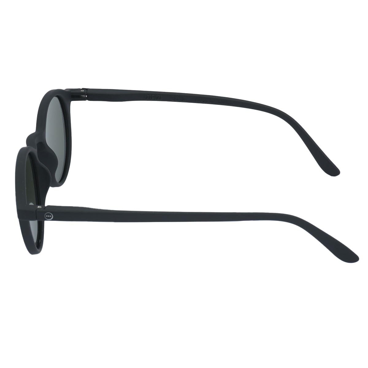 IZIPIZI #D Lunettes de soleil polarisées noires. Couleur : noir, taille : taille unique, Noir