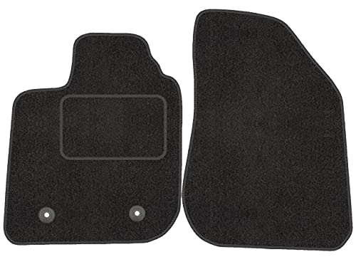 Jeu de 2 tapis de sol avant en velours pour Dacia Logan MCV I - Ajustement parfait