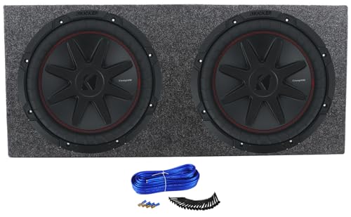 Audiosavings Bundle: (2) Kicker 52CVR124 12