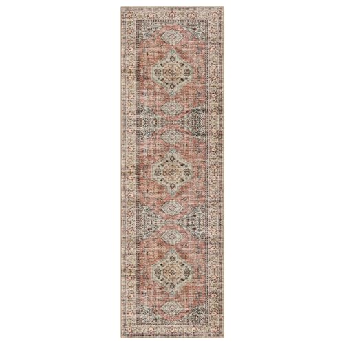 Lahome Oriental Hallway Runner-2.5X8 Kitchen Runner Soft Ultra-Thin Bedroom Runner thumb #5