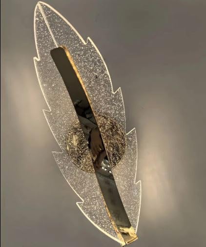 Image of kinis Leaf Design LED Wall Sconce for Living Room /Modern Style Energy Saving Led Wall Lamps for Bedroom /Led Wall Light for Home Decoration /Led Wall Scone for Home /Bar /Kitchen /Restaurants