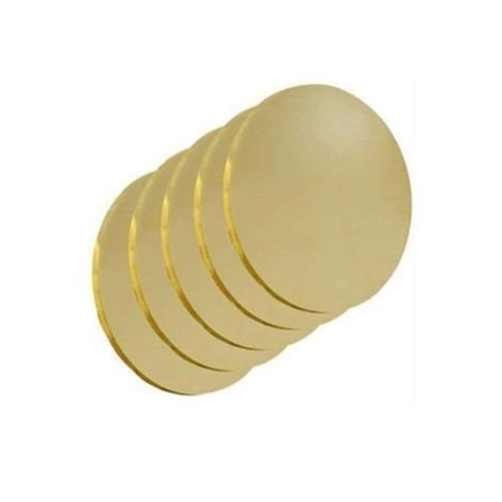 Lastra Ottone Circolare Precisa Per Progetti Diy, Modelli E Incisione