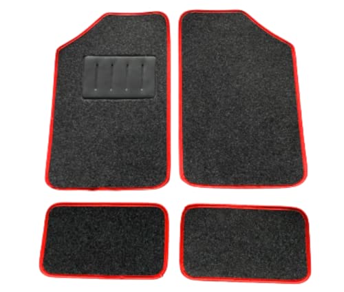 Set Di 4 Tappetini Per Auto Universali Con Motivo A Cuoricini Rosa, Antiscivolo, Per Auto, SUV, Furgoni - 3