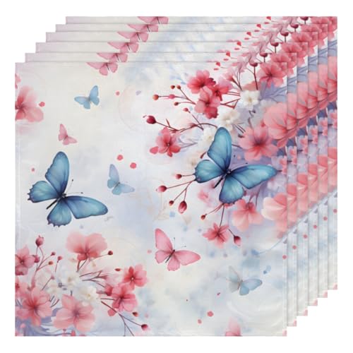 Servilletas de Tela Multicolor Set de 6 50.5x50.5 cm miniatura 1