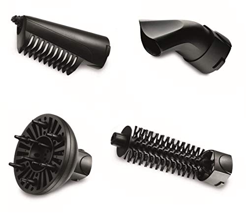 Escova Rotativa Ceramic Ion 1200W, Mondial, ER-05, Preto/Vermelho