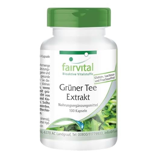 Grönt te extrakt - vegan - HÖG dosering - 100 kapslar - Kamellia sinensis - med minst 50 % polyfenoler