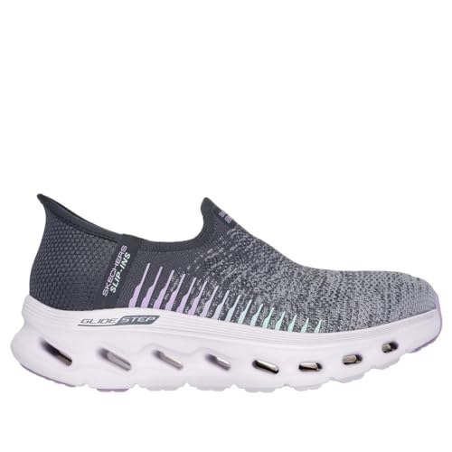 Image of Skechers Women's Go Walk Glide Step 2.0 Venus Hands Free Slip-Ins Sneaker | Hands Free Slip-ins, Glide-Step Midsole, Air-Cooled Goga Mat Insole, Ultra Go Cushioning, Vegan, Machine Washable