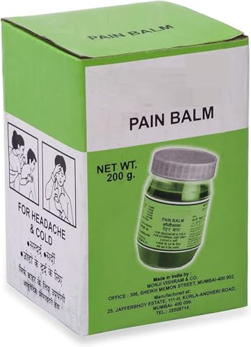 Ayurvedic Pain Balm, 200 g - Pack of 2