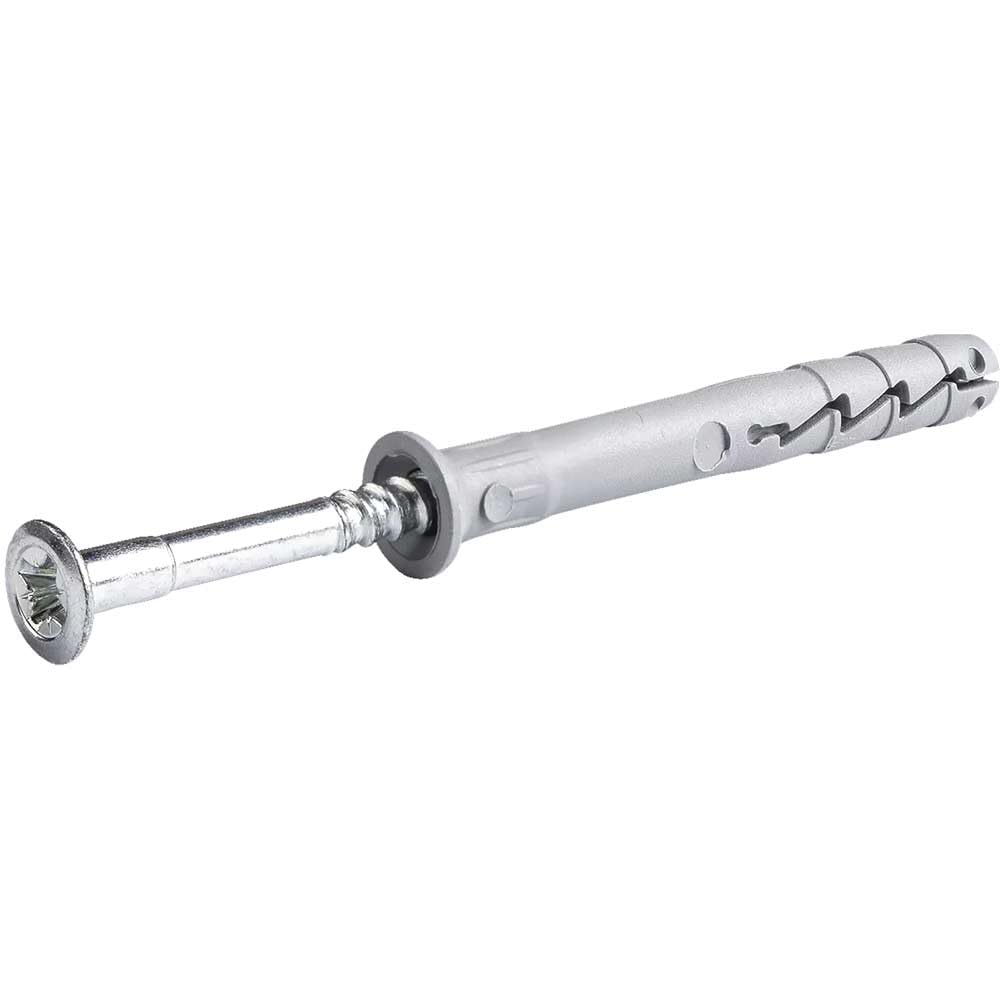 Rawlplug Rawl Fx-N-L Nylon Hammer In Fixing With Countersunk Head Screw 8Mm 80Mm Pack Of 100
