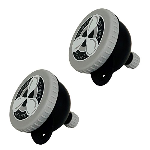 Protein Funnels for Travel, Gym or Work - Fill N Go Containers with BCAA, Creatine, Supplements - Portable, Easy Container (2, 230ml)