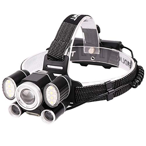 CLISPEED Farol Lanterna Led Multiuso Portátil Usb Recarregável Com Zoom Farol de Pesca para Correr A