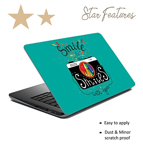 Image of Paper Plane Design Laptop Skins Sticker (15.6 inches) Des 29 (D)