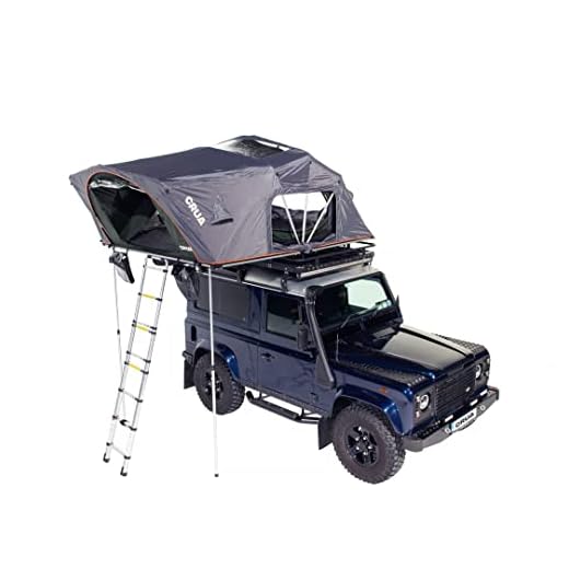 Crua Outdoors AER Maxx - Tienda de campaña para 4 a 5 personas, color verde, para todas las estaciones, multiusos, duradera y portátil, para acampar en coche