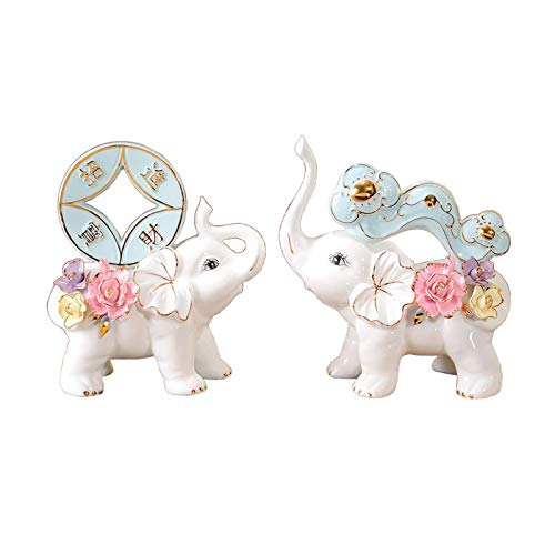 Cadeau à collectionner éléphant Feng Shui pour souhaiter la chance