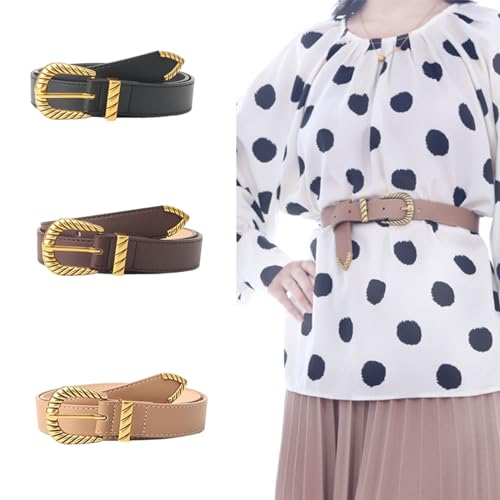 Cowgirl Waist Chain Casual Buckle Vintage Waist Ceinture Skinny Lady Belt Exquisite Simple Easy Buckle2