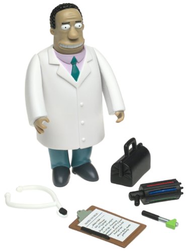 The Simpsons DR. Hibbert Series 6 World of Springfield Interactive Action Figure