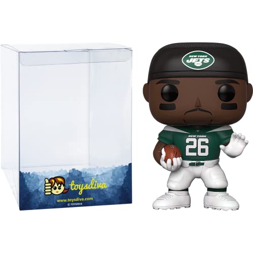 Le'Veon B E L L : P O P ! Football Vinyl Figurine Bundle With 1 Compatible 'Toysdiva' Graphic Protector (134-42882 - B)