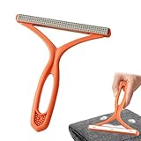 Pet Hair Remover for Carpet Sofa Car Furniture Stairs Pet Bed Rugs Silicone Cat Hair Fluff Cleaning Tool Portable Cat Dog Lint Remover Carpet Rake Removal Dog Hair Carpet Scraper for Clothing