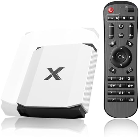 2025 Android TV Box 4GB RAM 32GB ROM Smart Box Dual-Band 2.4G/5.8...