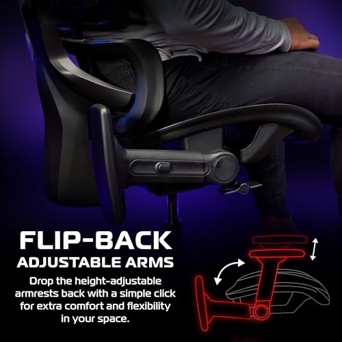 Image of Respawn Specter Ergonomic Mesh Office Chair with Headrest & Lumbar