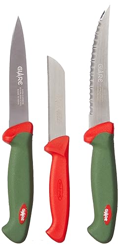 Glare GA-128 Stainless Steel Kitchen Compact Knives Set of 3 (B019RWEHE6) Amazon Price History, Amazon Price Tracker