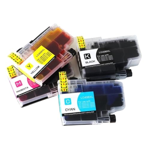 Cartouche d'encre LC436XL compatible Brother MFC-J5855DW haute capacité multipack