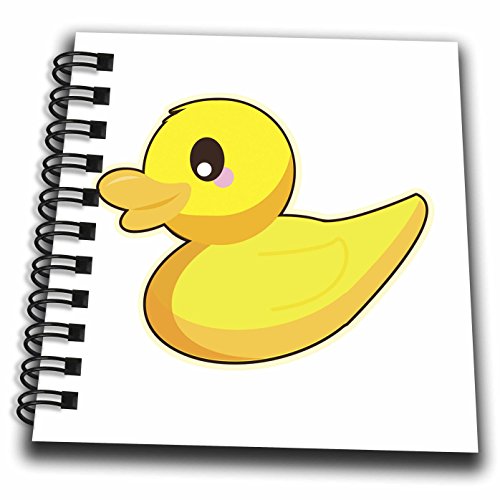 Mini bloc-notes canard en caoutchouc 3drose pour le bureau et l'école