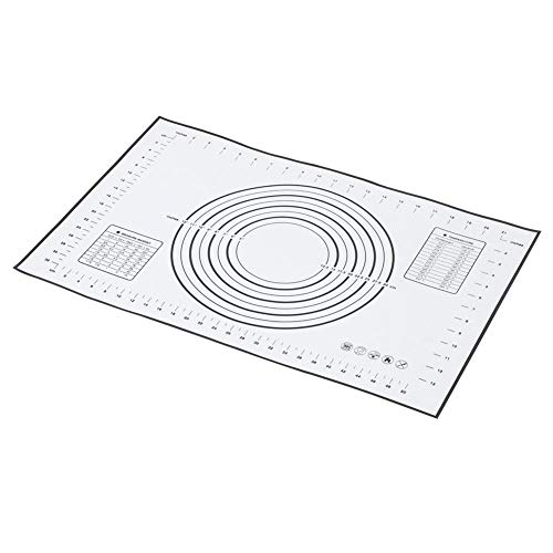 Almofada de massa de cozimento durável 60x40cm não-deformável, com balanças Ferramentas de cozimento
