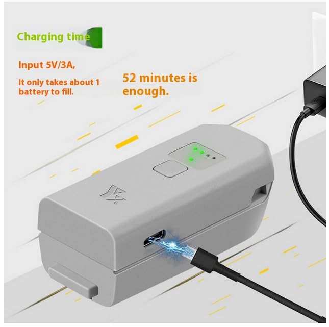 Coyktonty Battery Charger for DJI NEO with Storage and Discharge Modes,Supports Single Battery Charging