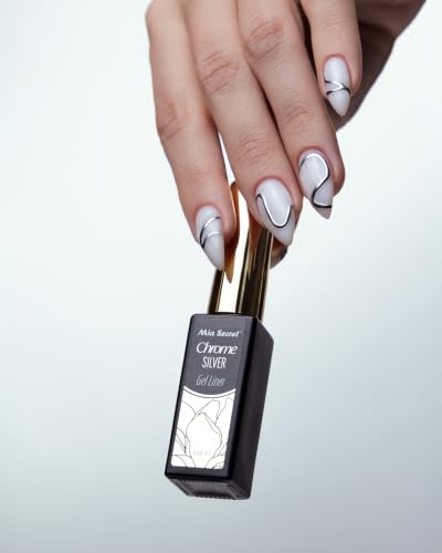 Mia Secret Chrome Silver Gel Liner 5ml miniatura 5