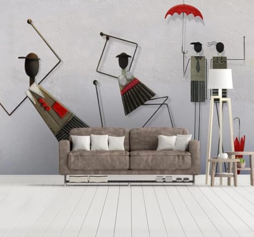 Papier peint 3D grand format XLMING pour décorer un mur de TV