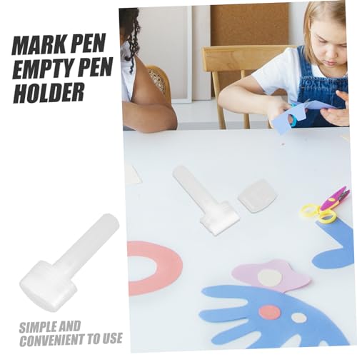 Stylos à peinture remplissables et marqueurs vides de recharge blanche OSALADI