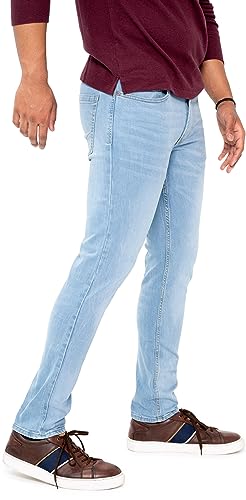 Alamo Stretch Slim Fit Jeans for Men - Classic Denim Men's Jeans with 5 Pockets4
