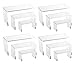 888 Display USAÂ® 12 Clear Acrylic Jewelry Display Risers Showcase Fixtures Bakery shop (4 sets of the Medium Risers)