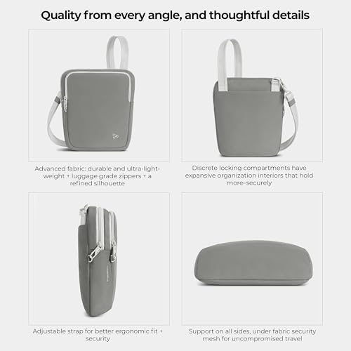 Image of Travelon Anti-theft the Voyages Slim Crossbody