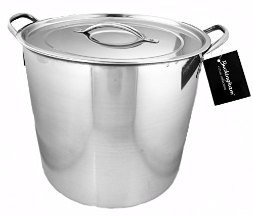 Buckingham pentola con Coperchio, in Acciaio Inox