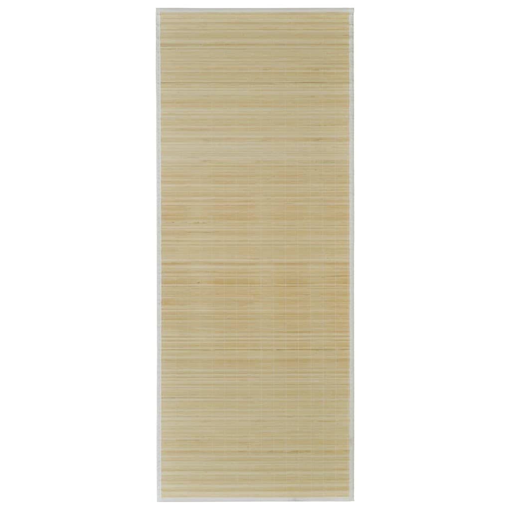 Générique Tapis en Bambou Naturel à Latte rectangulaire 120 x 180 cm, Maison & Jardin, Décorations, Tapis, Beige, (Poids 2.06KG)