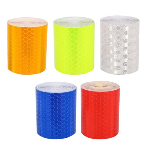 Ruban Réfléchissant Adhésif Blanc et Bande Réfléchissante Décorative Cristal