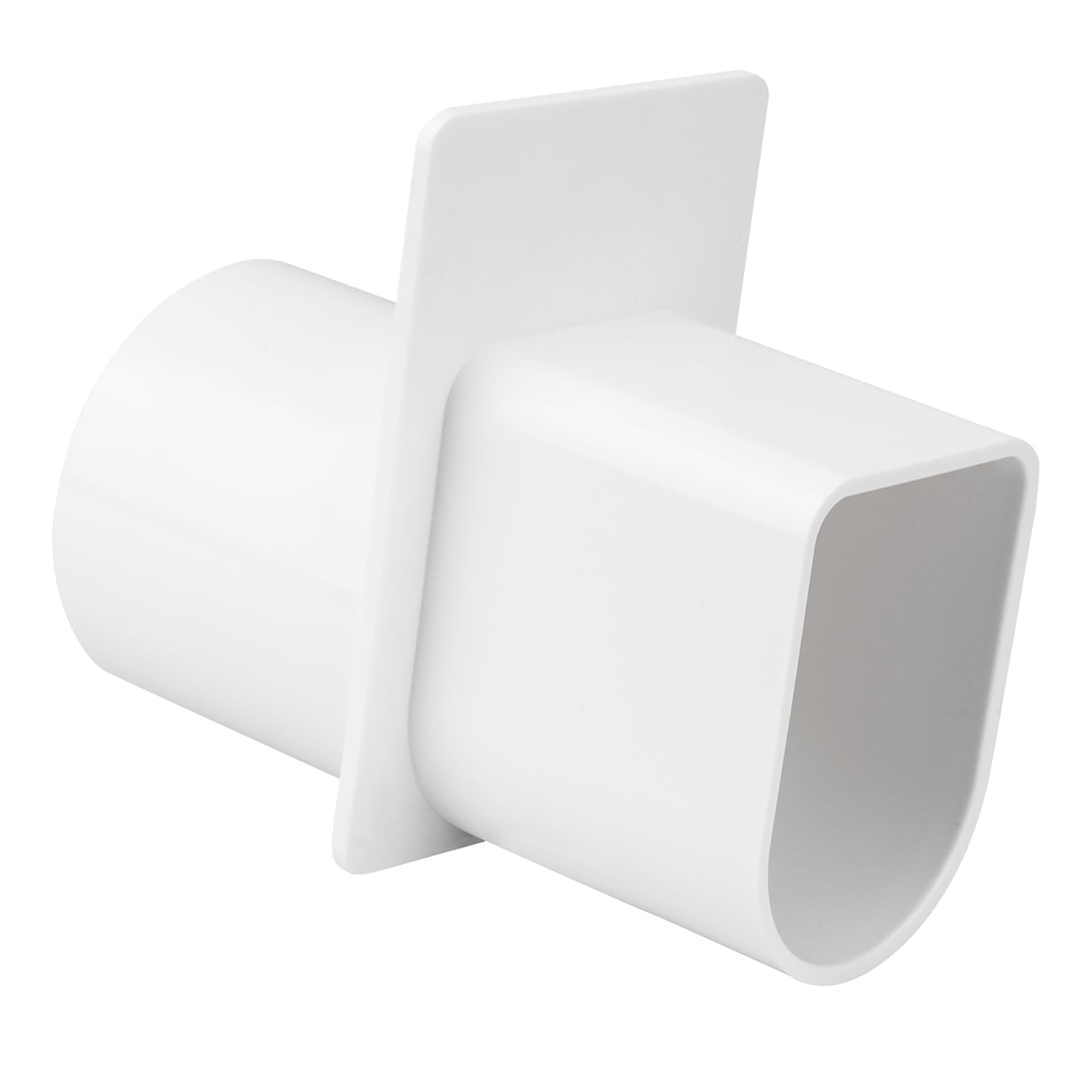 Pool Deck Drain Channel Adapter for Stegmeier Frontier Treadmaster Commercial Drain - DEA Universal End Adapter for Deck Drain Fits 1-1/2″ Standard 40 Pipe